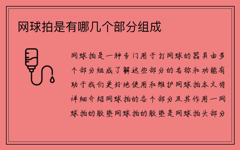 网球拍是有哪几个部分组成